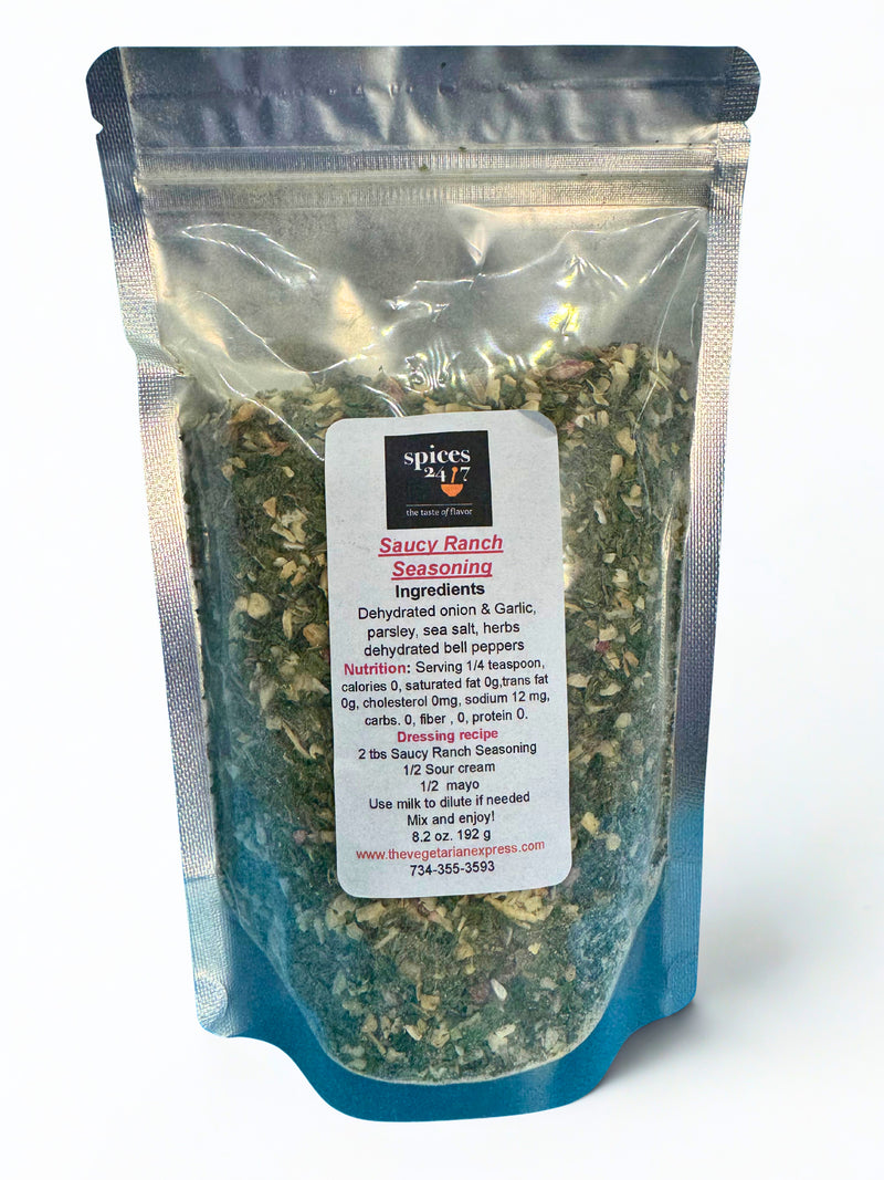 Saucy Ranch Seasoning 8.2 oz