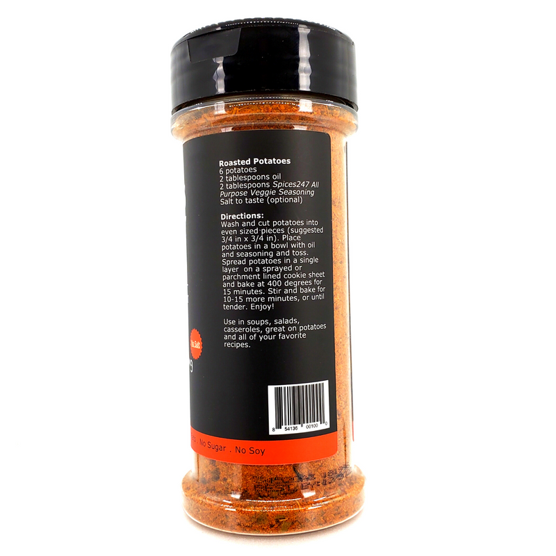 All Purpose Veggie Seasoning No Salt 3.4 oz. Kosher - CLEARANCE