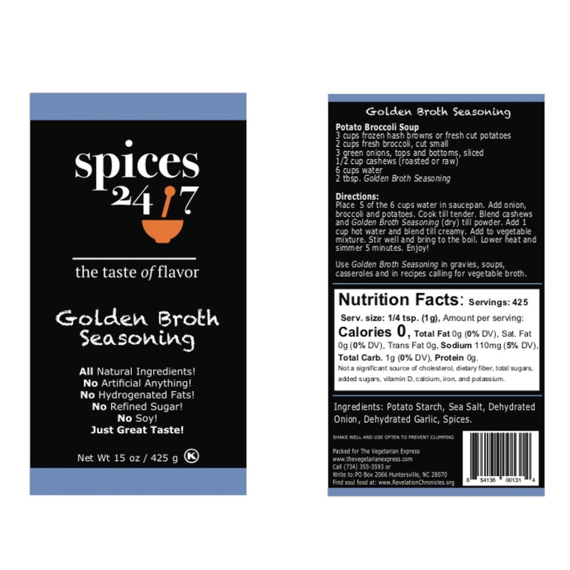 Golden Broth Seasoning (11.5 oz.)