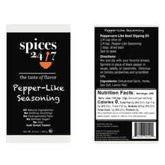 Pepper-Like Seasoning 8.5 oz NOW IN A BIGGER BOTTLE AND KOSHER - PRE-ORDER
